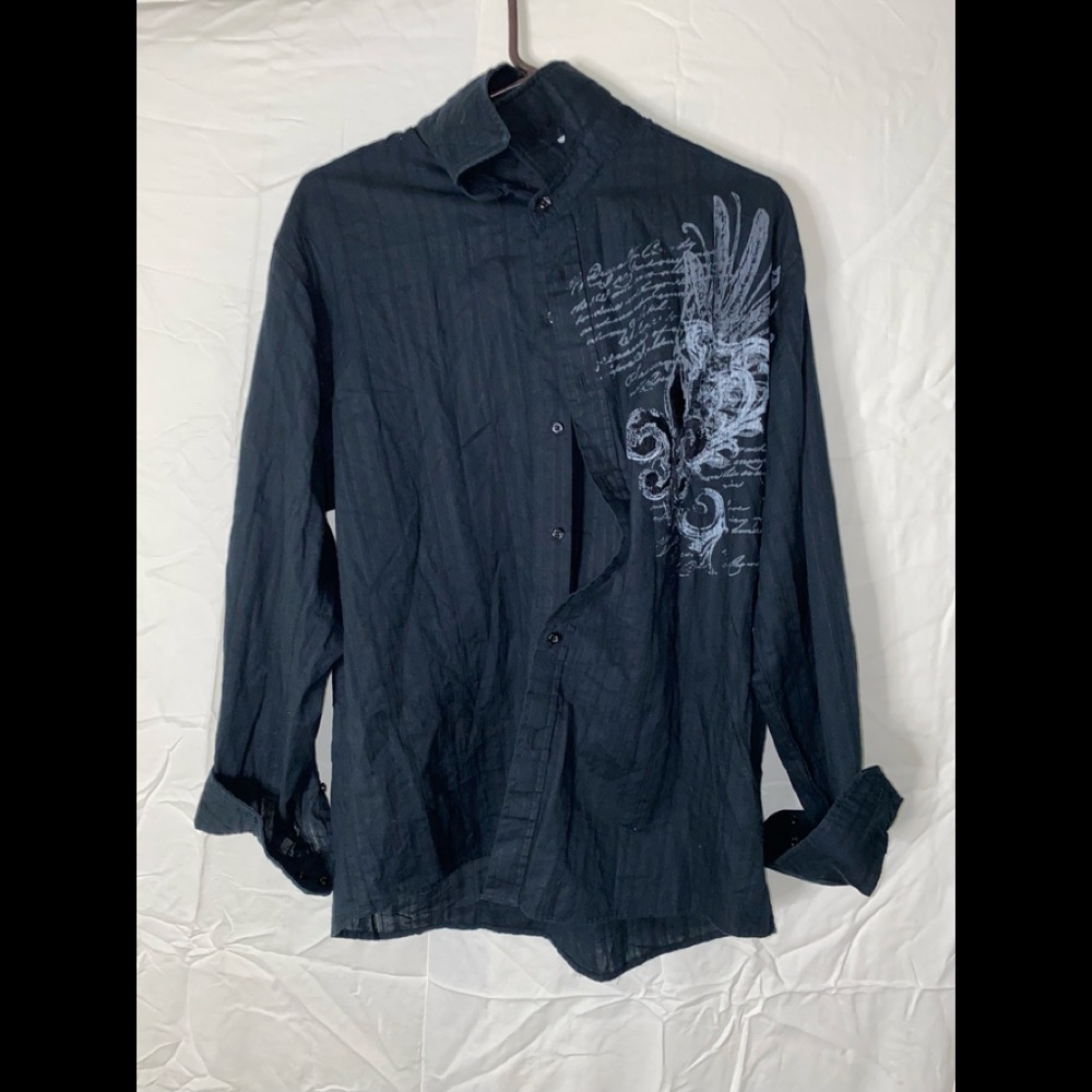 Black dress shirt luxury